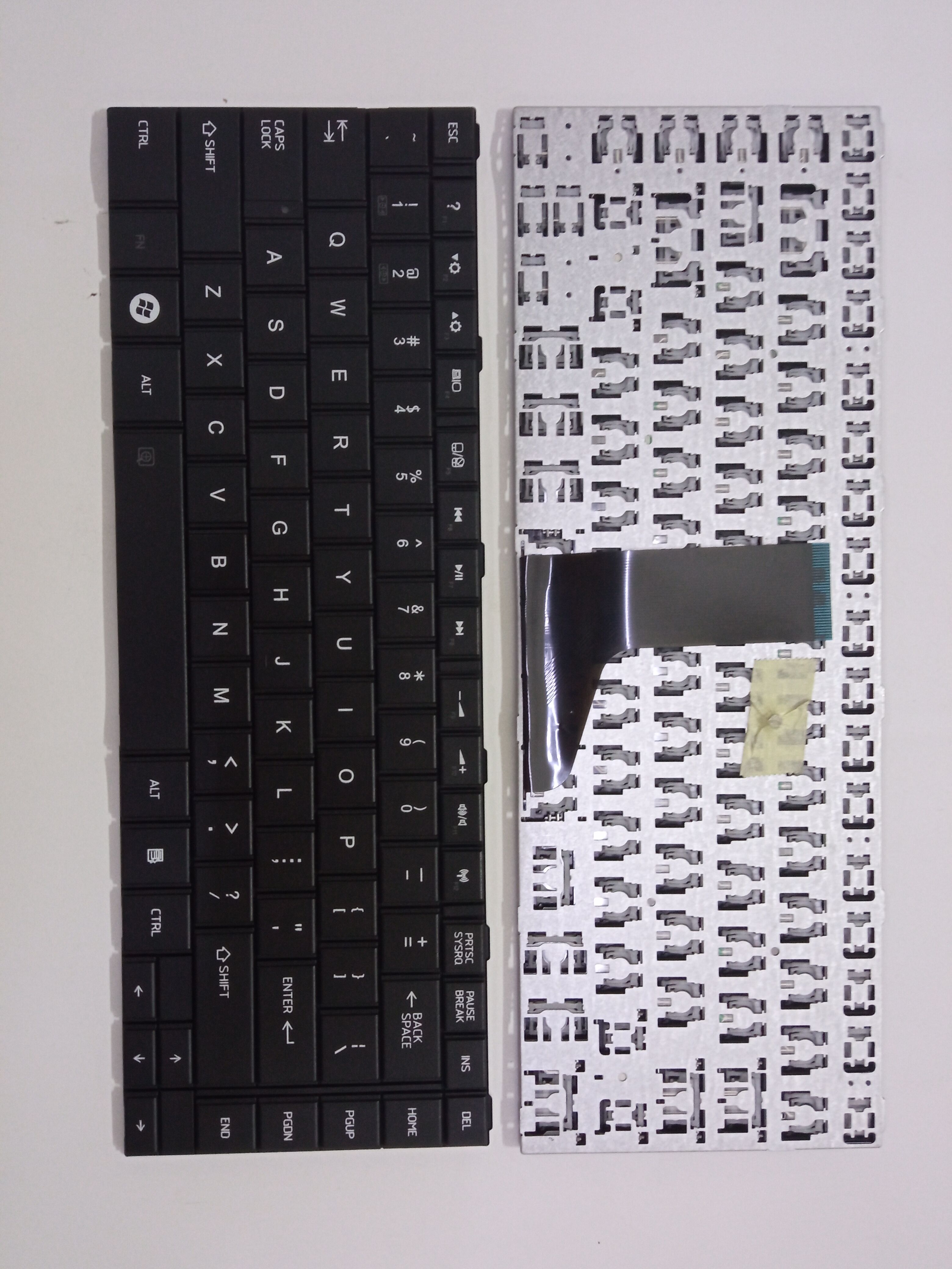 Picture of New Replacement Laptop Keyboard For TOSHIBA C800 BLACK (OEM) US Layout